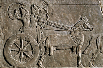 Assyrian War Chariot, 7th century BC