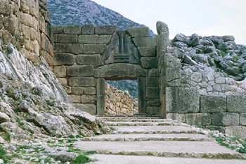 Mycenae Lion Gate, c. 1250 BC