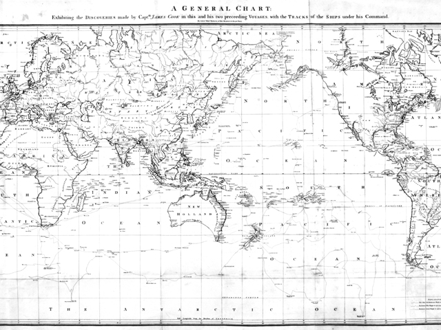 James Cook's World Map