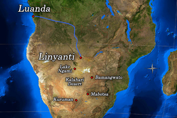 David Livingstone's Expedition from Linyanti to Luanda