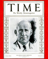 Time Magazine Sir Walter Eddington