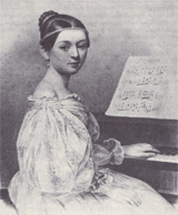 Clara Wieck at age 16.