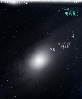 Edwin Hubble Andromeda Galaxy 1923